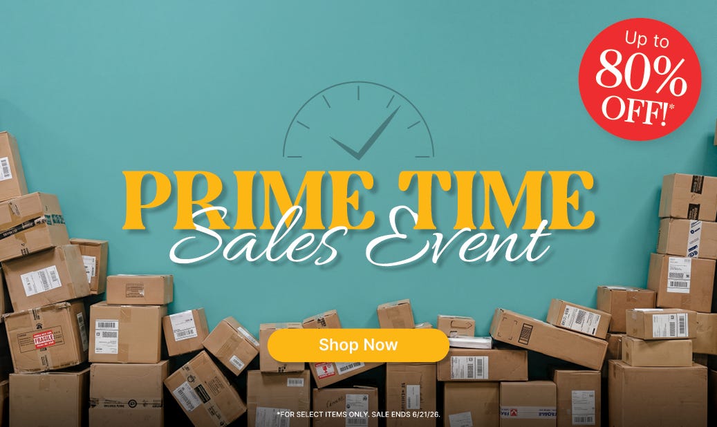 Prime Time Sales Event.