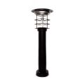 Black Stainless Steel Bollard Solar Light  thumbnail