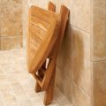 Teak Corner Bath Stool thumbnail