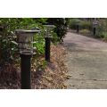 Black Stainless Steel Bollard Solar Light  thumbnail