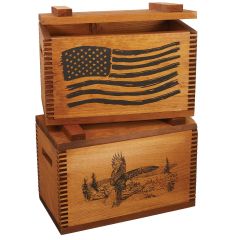American Flag Accessory Box 