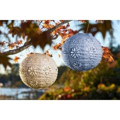 Boho Outdoor Solar Lantern