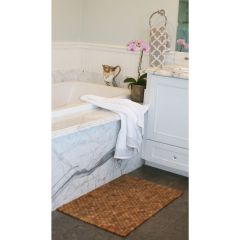 Extra Large Foldable Teak Shower Mat