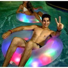 Illuminated Deluxe Pool Float Tube