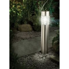 Stainless Steel Motion Sensing Bollard Solar Light 