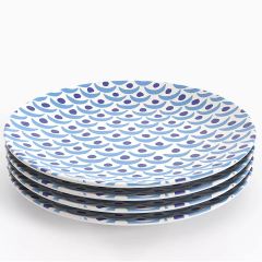 MediterraBlue 7” Bowls front view