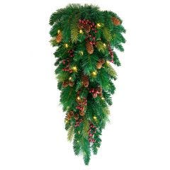 Pinecone and Berries Swag Drop