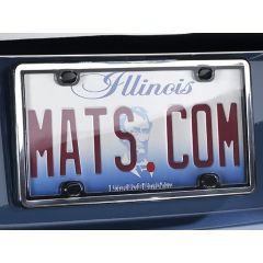 WeatherTech License Plate Cover (Chrome) 