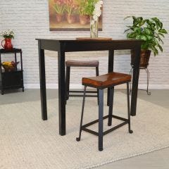 Charleston Saddle Stool (24”) 