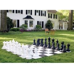 Giant Chess Set and Board