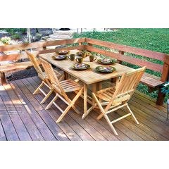 Kensington Outdoor Teak Dining Set 