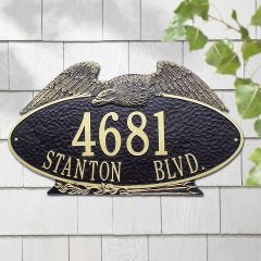Eagle Estate Oval Marker (Wall)