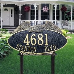 Eagle Estate Oval Marker (Lawn)