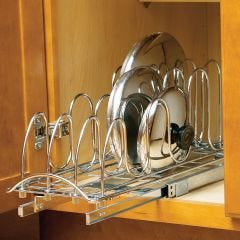 Roll-Out Lid and Tray Holder