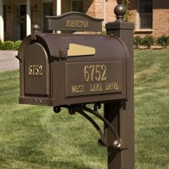 Custom Door Plaque (for Estate Mailbox)