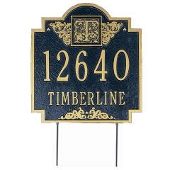 Monogrammed House Marker (Lawn)