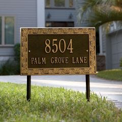 Palmetto House Marker (Lawn)