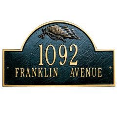 Flag Arch House Marker (Wall)