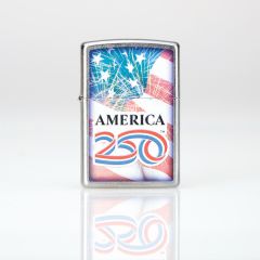 America 250 Windproof Lighter by Zippo® on white