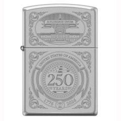 America 250 Etched Windproof Lighter