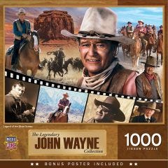 John Wayne Legend of the Silver Screen Puzzle