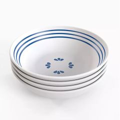 MediterraBlue 7” Bowls front view