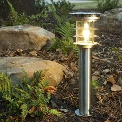 Stainless Steel Bollard Solar Light 