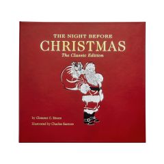 The Night Before Christmas Leather Book