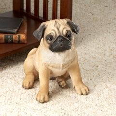Pug Dog Statue