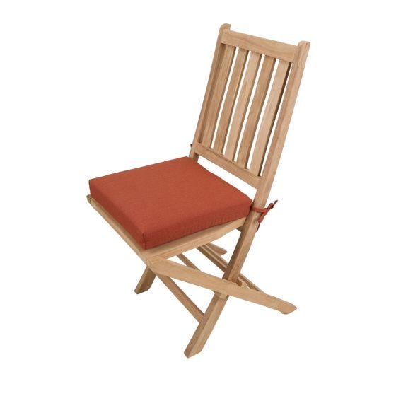 Sunbrella Seat Cushion on Chair Sunbrella Seat Cushion on Chair