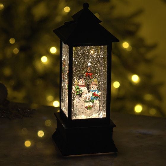 LED Snowman Lantern - Thumbnail 4