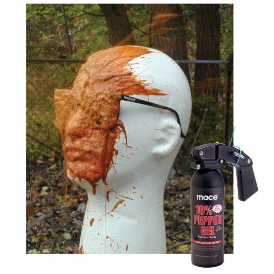 Pepper Spray Gel Blaster