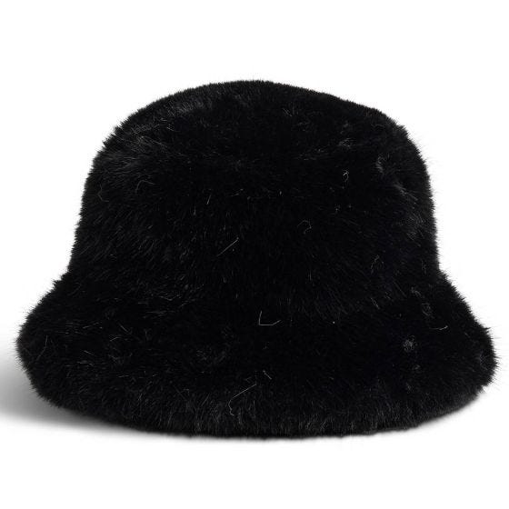 Faux Fur Bucket Hat display picture 1