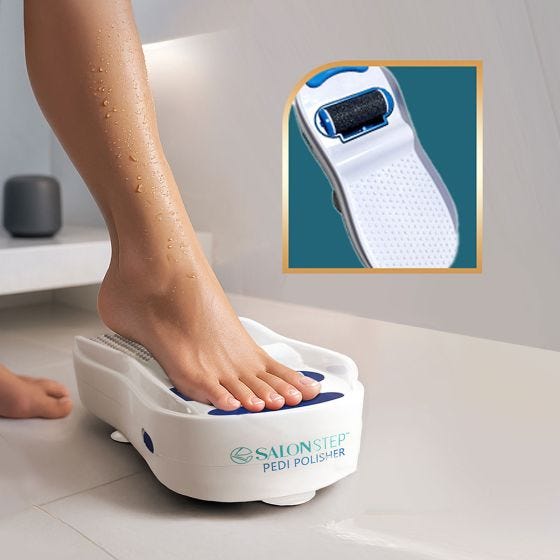 Pedi Polisher with foot