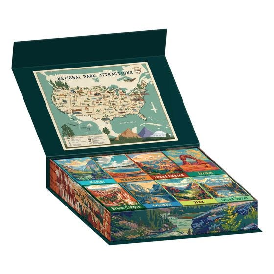 National Parks 16 Puzzle Box Set