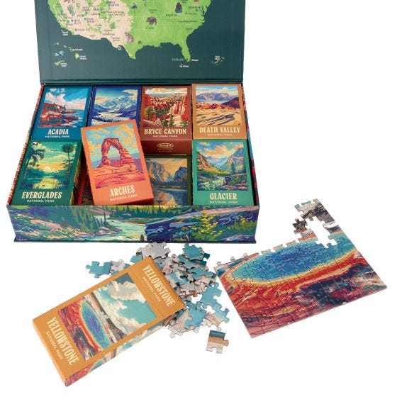 National Parks 16 Puzzle Box Set