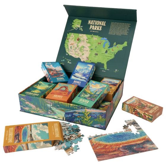 National Parks 16 Puzzle Box Set