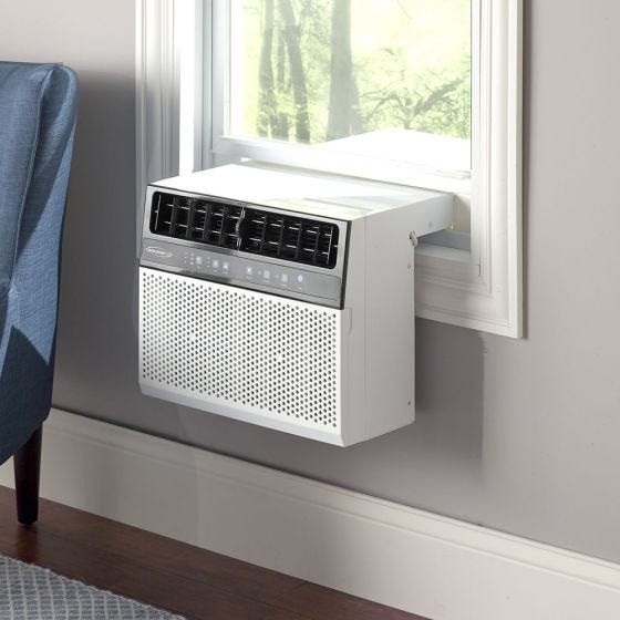 window sill air conditioner installed in window window sill air conditioner installed in window