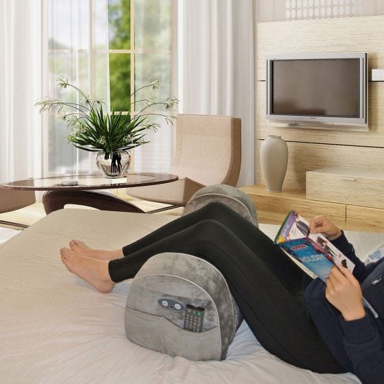 Leg Rest Wedge with model