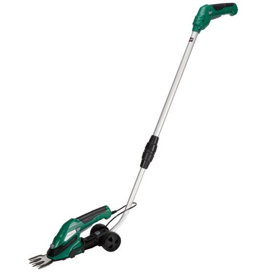 grass shear and shrub clippers on white 