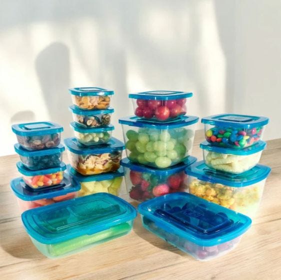 17 piece Storage Container Set on table