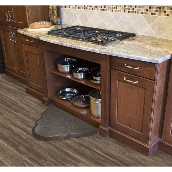 Wellness Mat 32 X 22 Scalloped Bella