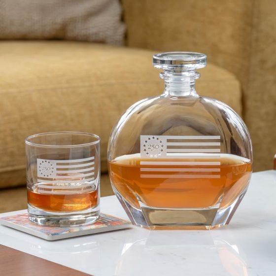 America 250 Decanter set scene image 