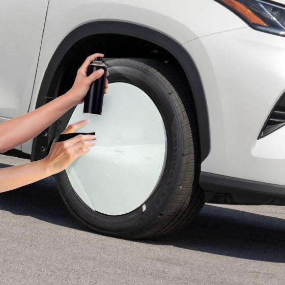 rim guard in use
