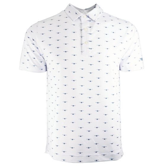View of shirt on white