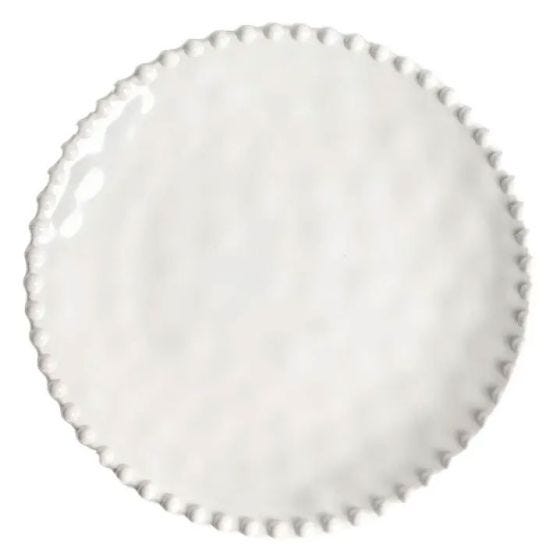 Beaded Pearl Salad Plate Beaded Pearl Salad Plate