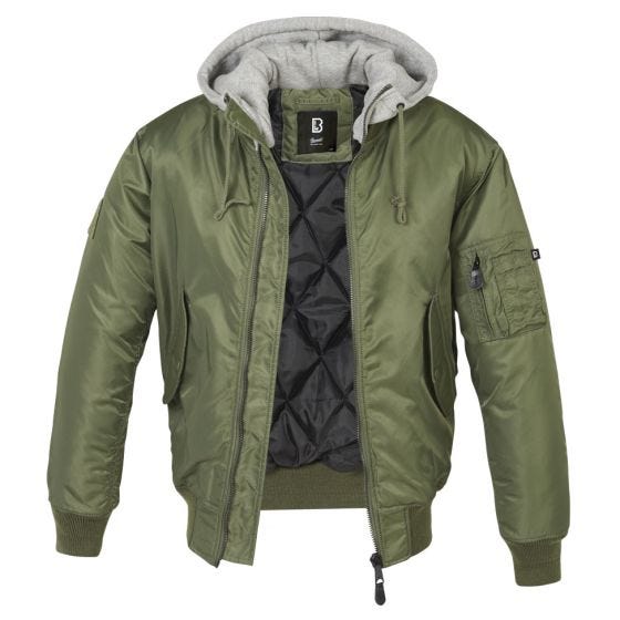 MA-1 Hooded Bomber Jacket