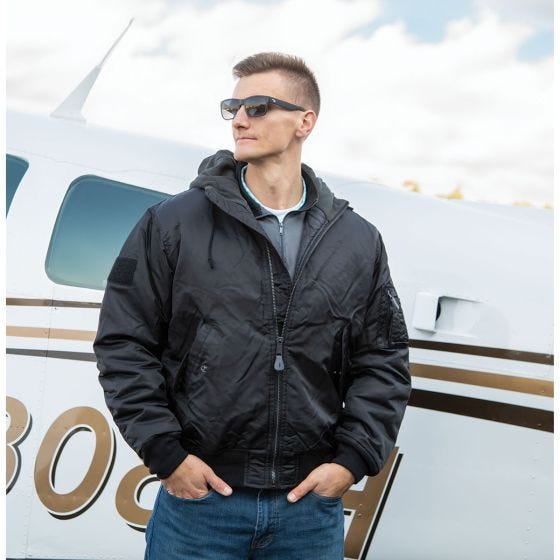 MA-1 Hooded Bomber Jacket