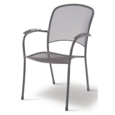 Kettler Wrought Iron Lawn Chair Graphite