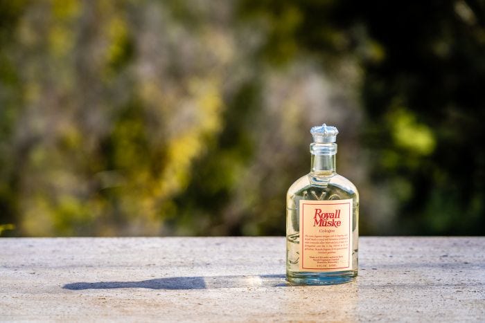 Royall Lyme guaranteed of Bermuda Cologne